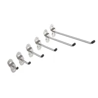 LAOA 1PC Storage tool hanger, square hole hook, hole plate, wrench holder, screwdriver holder, hardware tool display accessories 1