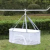 1layer Drying Net Breathable Quick Drying Hanging Mesh Holder Anti-mosquito Drying Foods Fish Net For Socks Underwear Drying Net 4