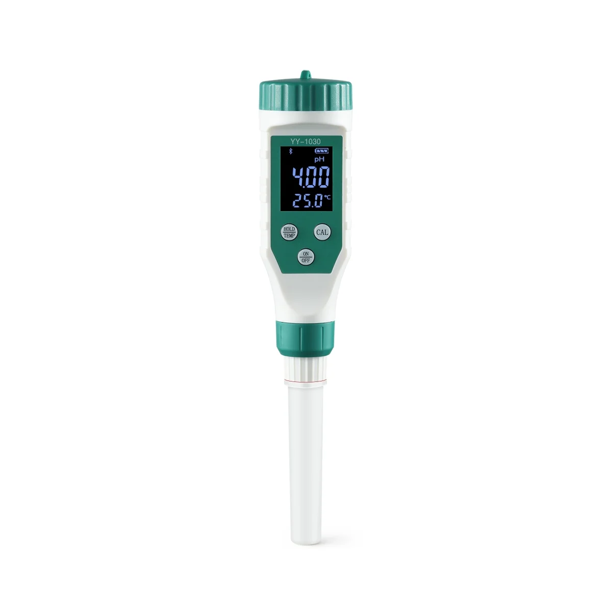 

Smart Bluetooth PH Meter Aquarium Pool PH Water Quality Monitor Tester for Soil Cosmetic Food Cheese Meat Fruit Dough