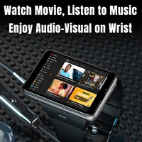 Montre connectée Domars Android 11, écran 2.88 pouces, double caméra 2MP/8MP, 4 Go de RAM, 64 Go de ROM, 2300 mAh, montre connectée pour hommes et femmes 4