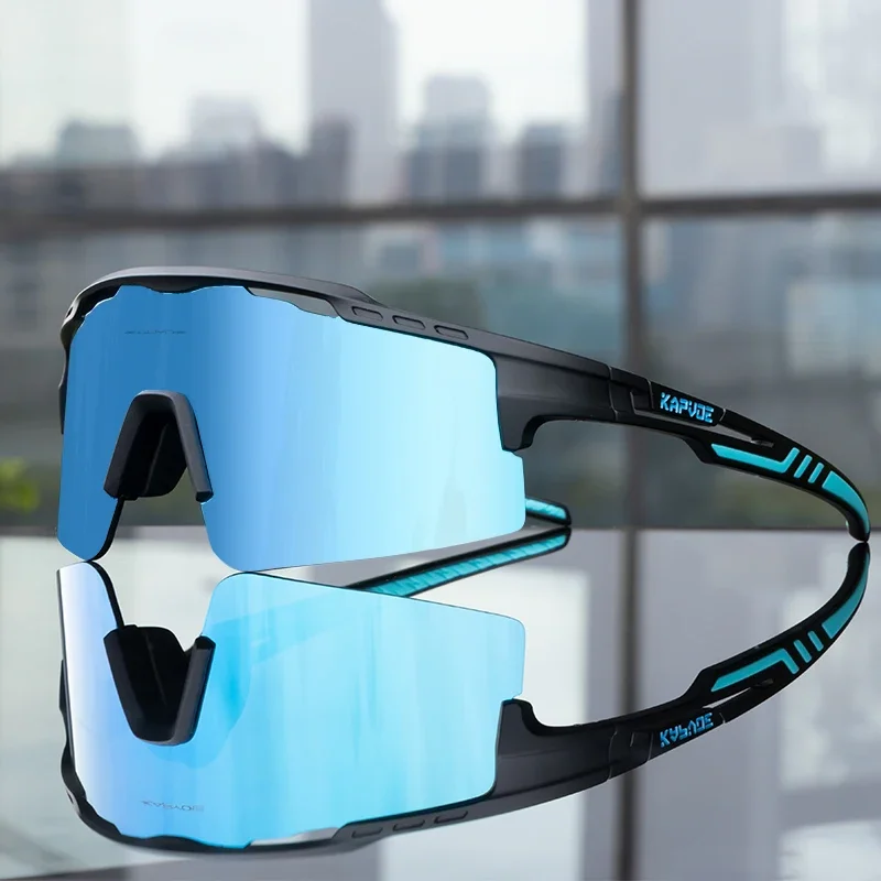 Kapvoe Sport Men's Women Cycling sunglasses Polarized Outdoor MTB Glasses UV400 Bike Bicycle Eyewear Bike Goggles cycling sunglasses cycling glasses sun glasses bicycle glasses sports glasses sport sunglasses sports goggles