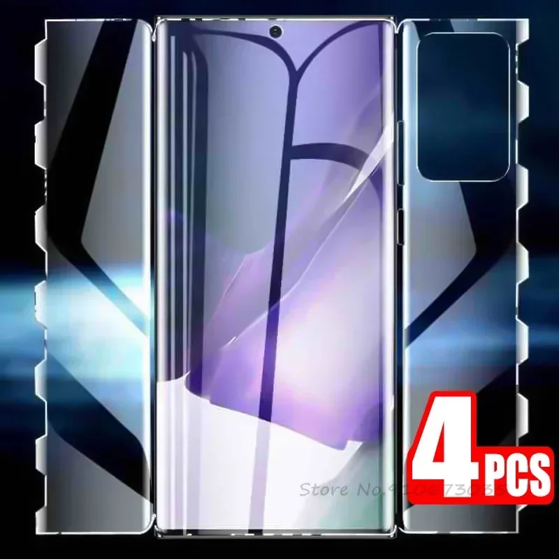 

Защитная пленка для Samsung Galaxy S21/S20/FE/S10/S10e/Note 8/9/10 Plus/20/S22/S23, Гидрогелевая пленка, 4 шт.