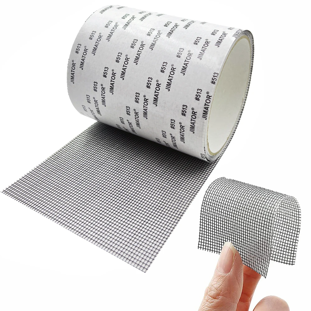 

Window Mosquito Net Repair Tape Self-Adhesive Window Screen Repair Patch Strong Anti-Insect Fly Mesh Broken Holes Repair tape