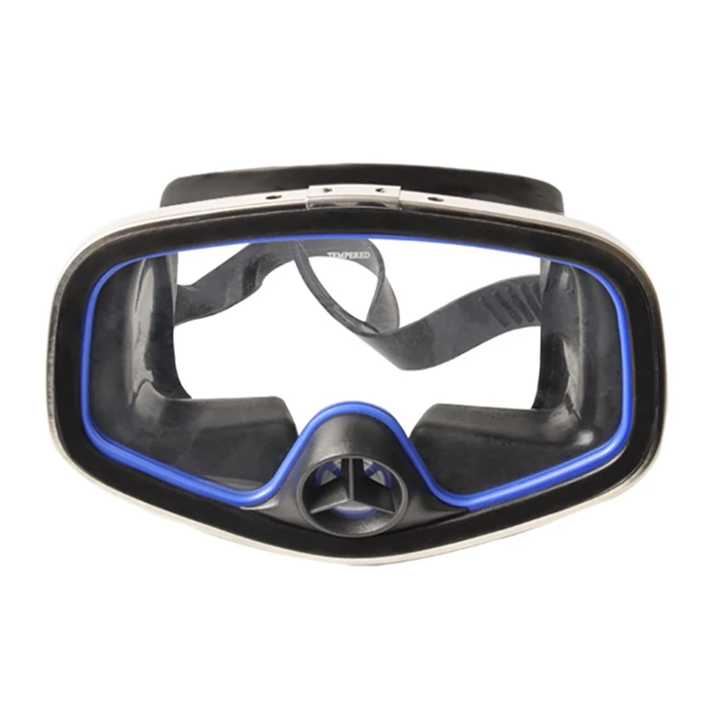 Yon Sub Scuba Diving Classic Free Dive One-Window Silicone Purged Mask Black Nose Valve Large Frame Adult Diving Mask scuba diving equipment
