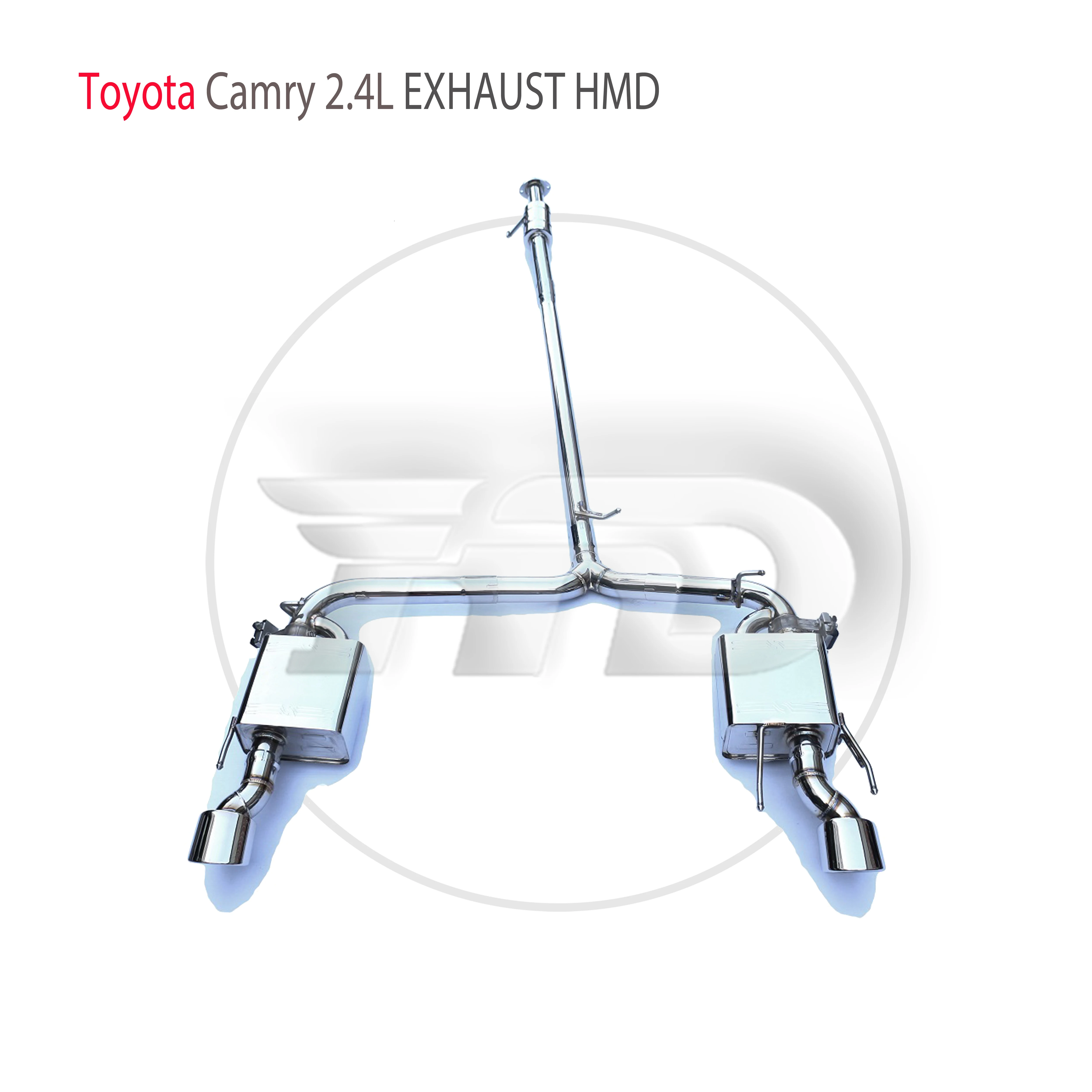 

HMD Stainless Steel Exhaust System Performance Catback is Suitable for Toyota Camry 2.4L Car Valve Muffler