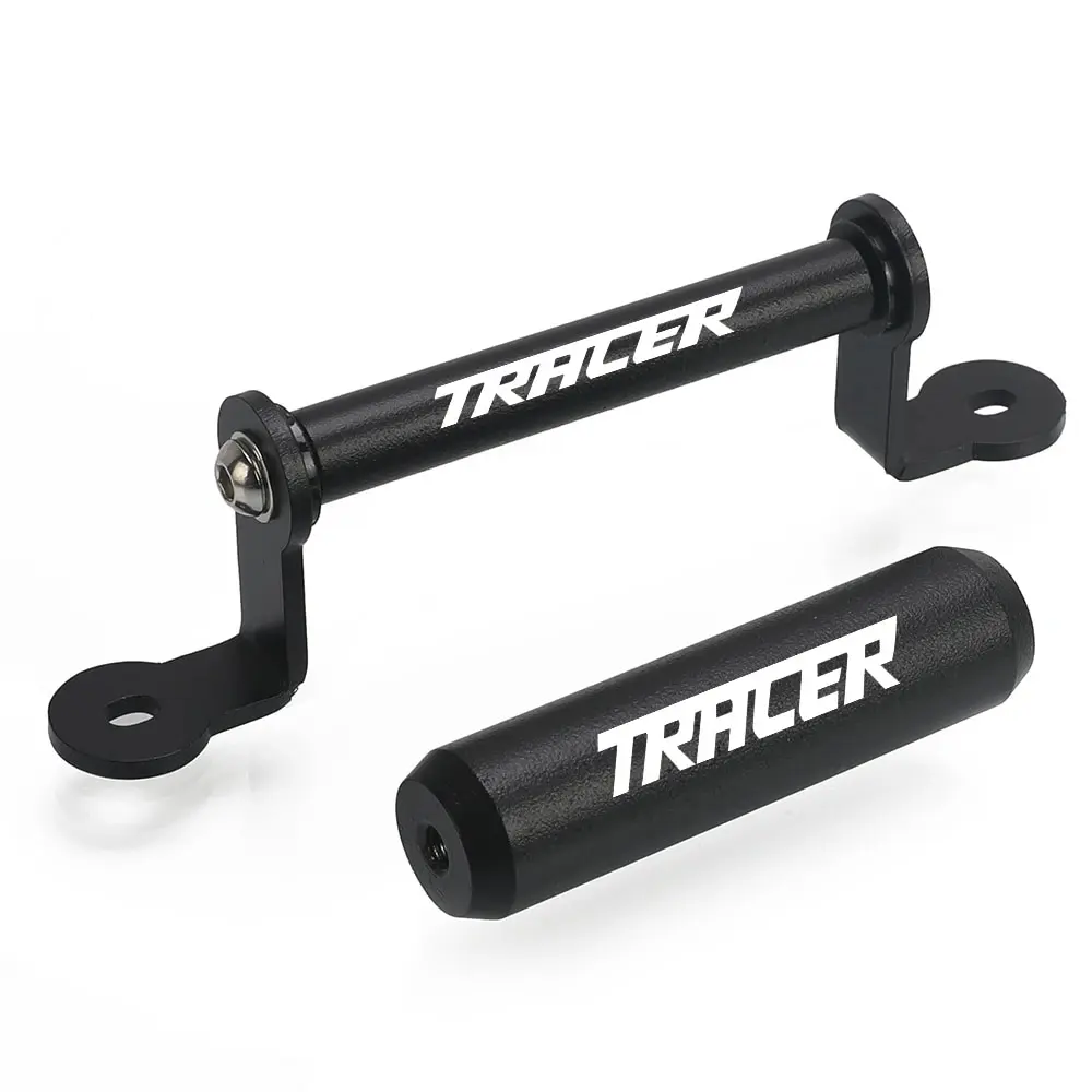 Soporte De Aleación Para Teléfono Y GPS En Moto Yamaha Tracer 700/7 GT - Ajustable, Anti-vibración Y Fácil Montaje (Pack 3 Piezas)