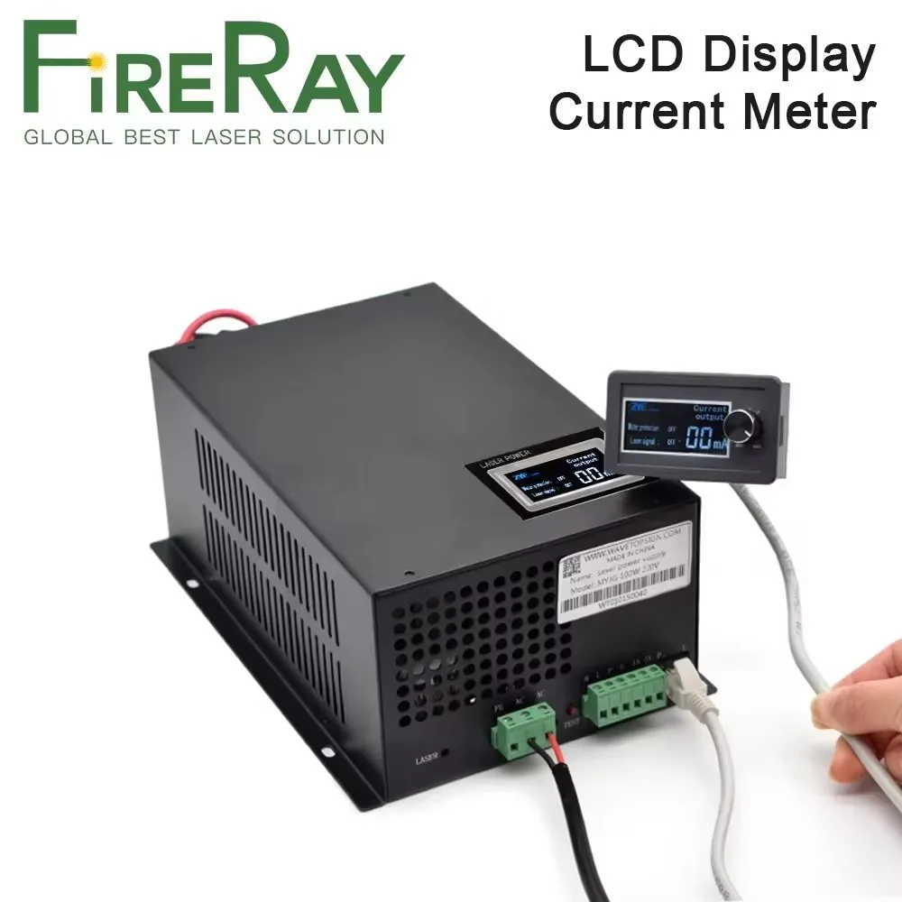 CO2 Current Meter LCD Display External Screen for MYJG100W 150W Co2 Laser Power Supply