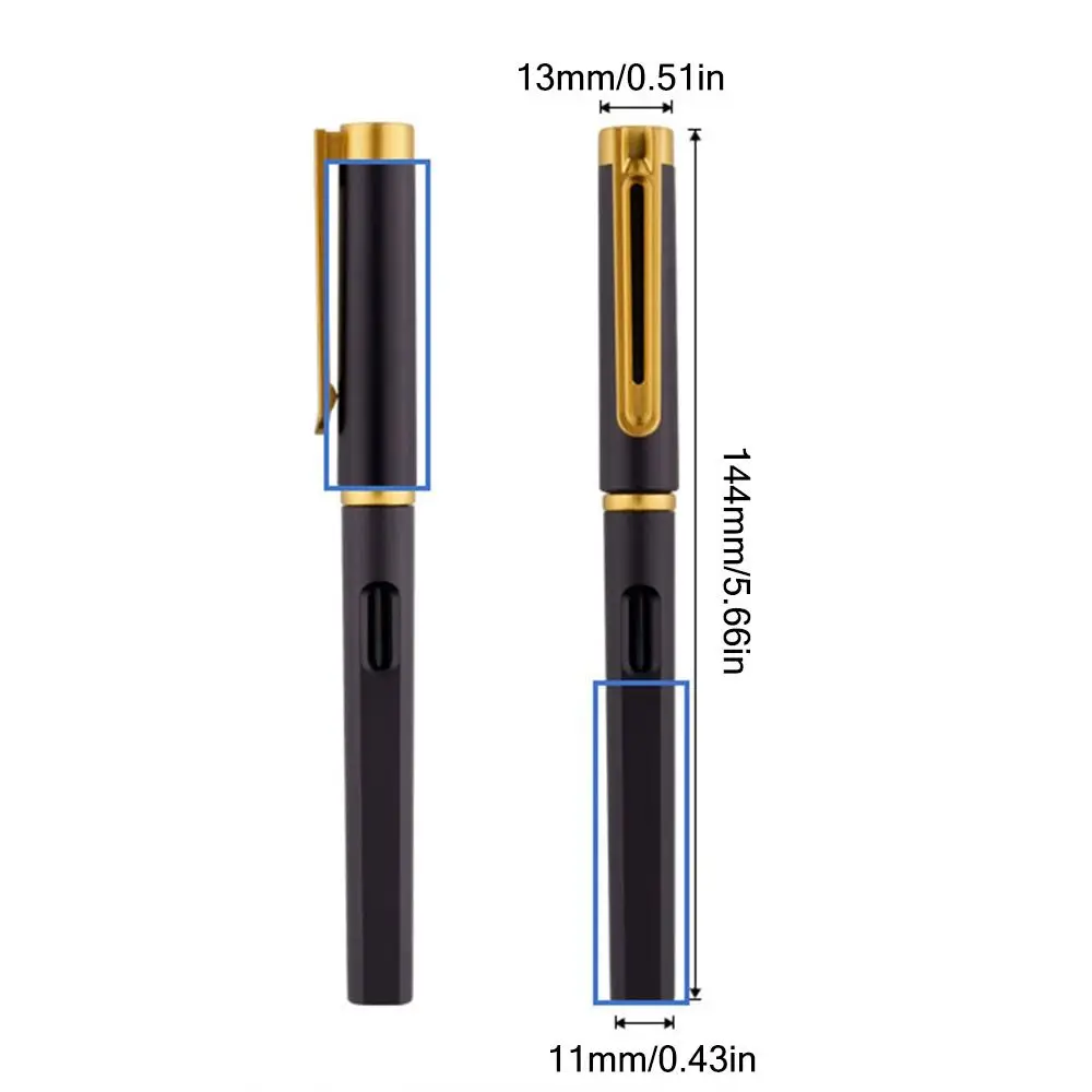Premium Quick-Drying Black Gel Ink Pen – Smooth Writing & Posture Correcting Tool