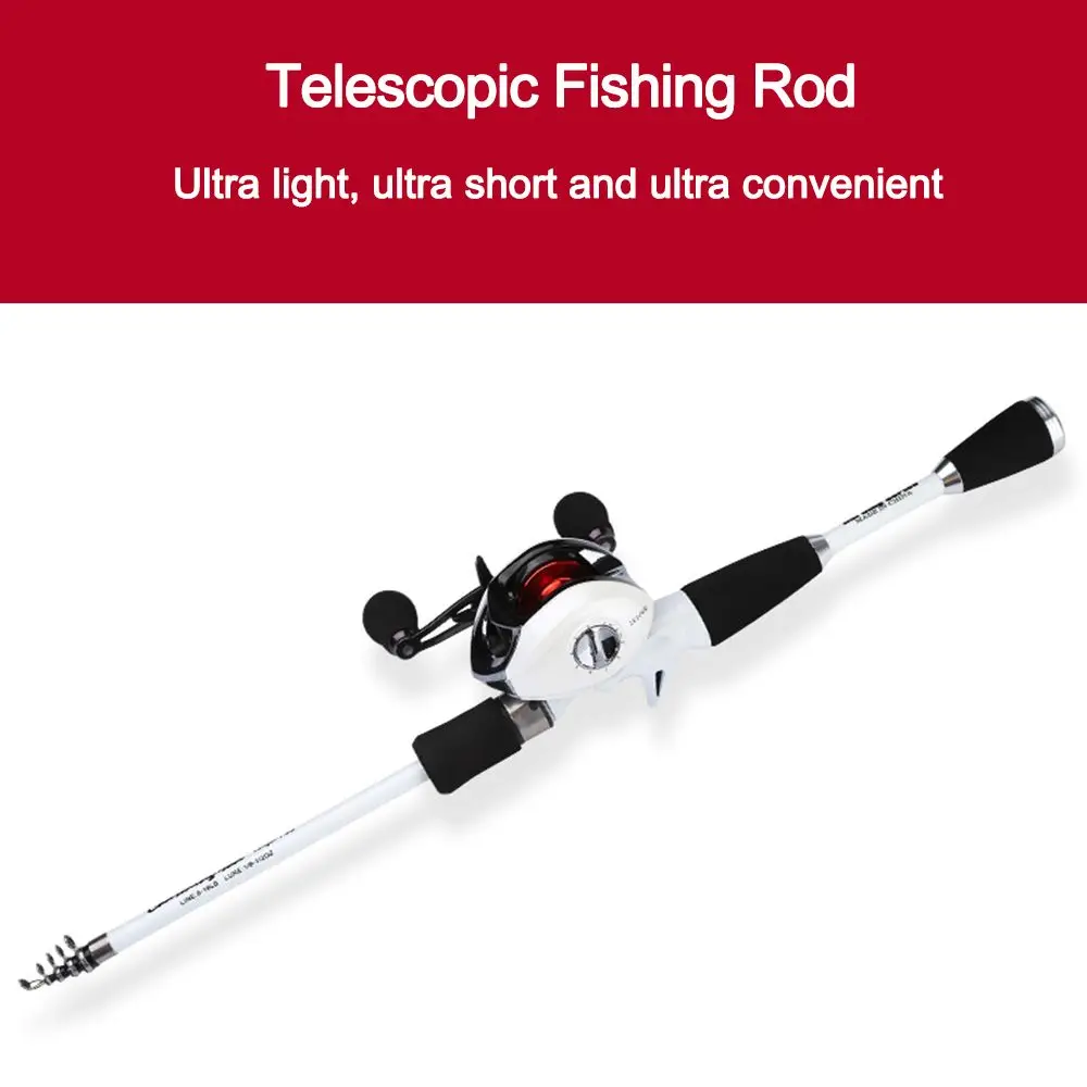 Sea Freshwater Adjustable Mini Travel Telescopic Fishing Rod Fishing Tackle Stream Hand Pole Ultralight