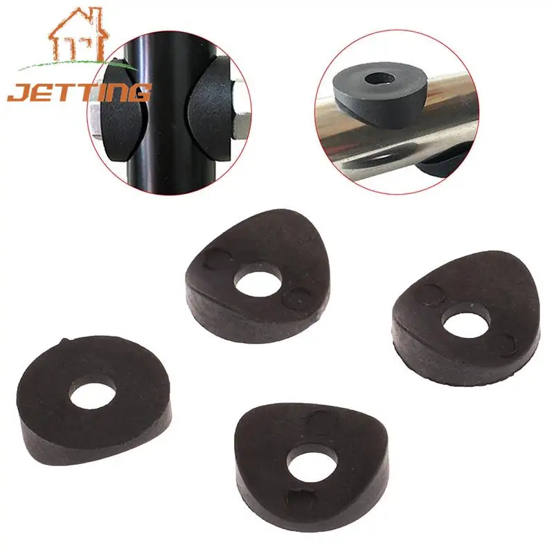 

10Pcs Black Plastic Round Washer Hole Plug 19mm*M6 25mm*M8 Protection Gasket Dust Seal End Cover Caps For Pipe Bolt Furniture