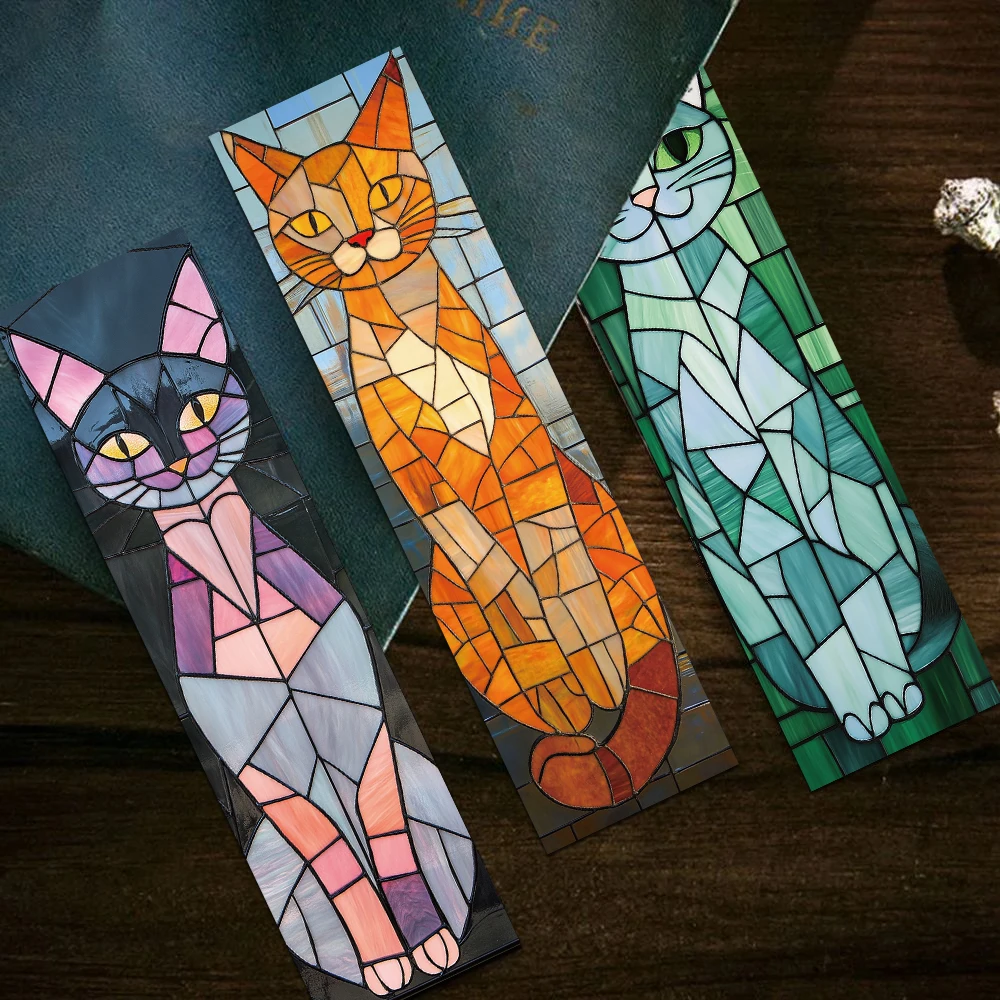 Marcapáginas Divertidos De Gatos - 30 Unidades Para Lectores, Estudiantes Y Regalos - Accesorios Libros Creativos