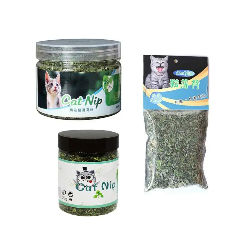 Premium Natural Catnip Selected for Fresh Catnip Leaves Natural for Cat Mint Treats 10g/20g/30g for Pet for Cat Kitten D