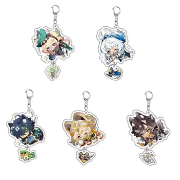Donna Uomo Portachiavi Gioco Sethos Mualani Kachina Kinich Emilie Cosplay Portachiavi Borsa Ciondolo Portachiavi Gioielli Regalo di compleanno per bambini