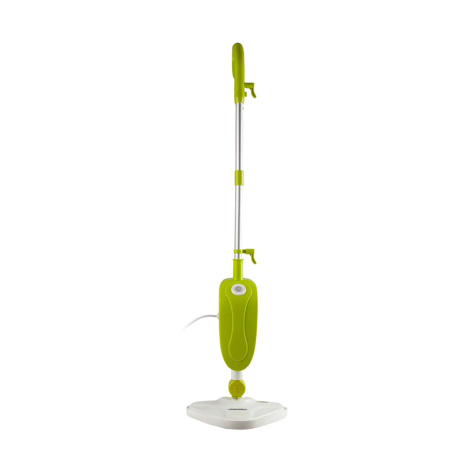 Mesko Ms7020 Scopa A Vapore Mop, 300 Ml, 25 G Vapore/Min, Pulisci Tutti I Tipi Di Pavimenti, Disinfettante, Cavo 5 M, Bianco/Verde, 1300W