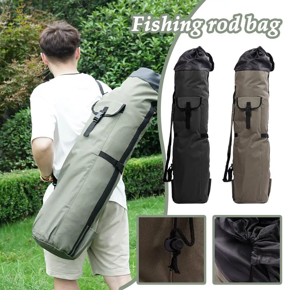 Fishing Backpack for Men Multifunctional Fishing Rod Storage Bag Waterproof  Foldable Shoulder Fishing Bag Hand Carry Fishing Bag - AliExpress