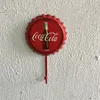 Metal Hanging Hooks Vintage Wine Bottle Cap Wall Crafts Pendants Creative Hanger Home Accessories 5