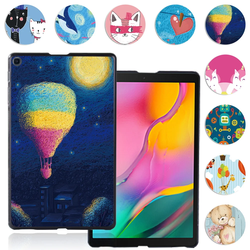 

Tablet Case for Samsung Galaxy Tab A A6 7.0 10.1 T280 T580/A 9.7 10.1 10.5 / E 9.6" T560 Cartoon Pattern Protective shell Cover