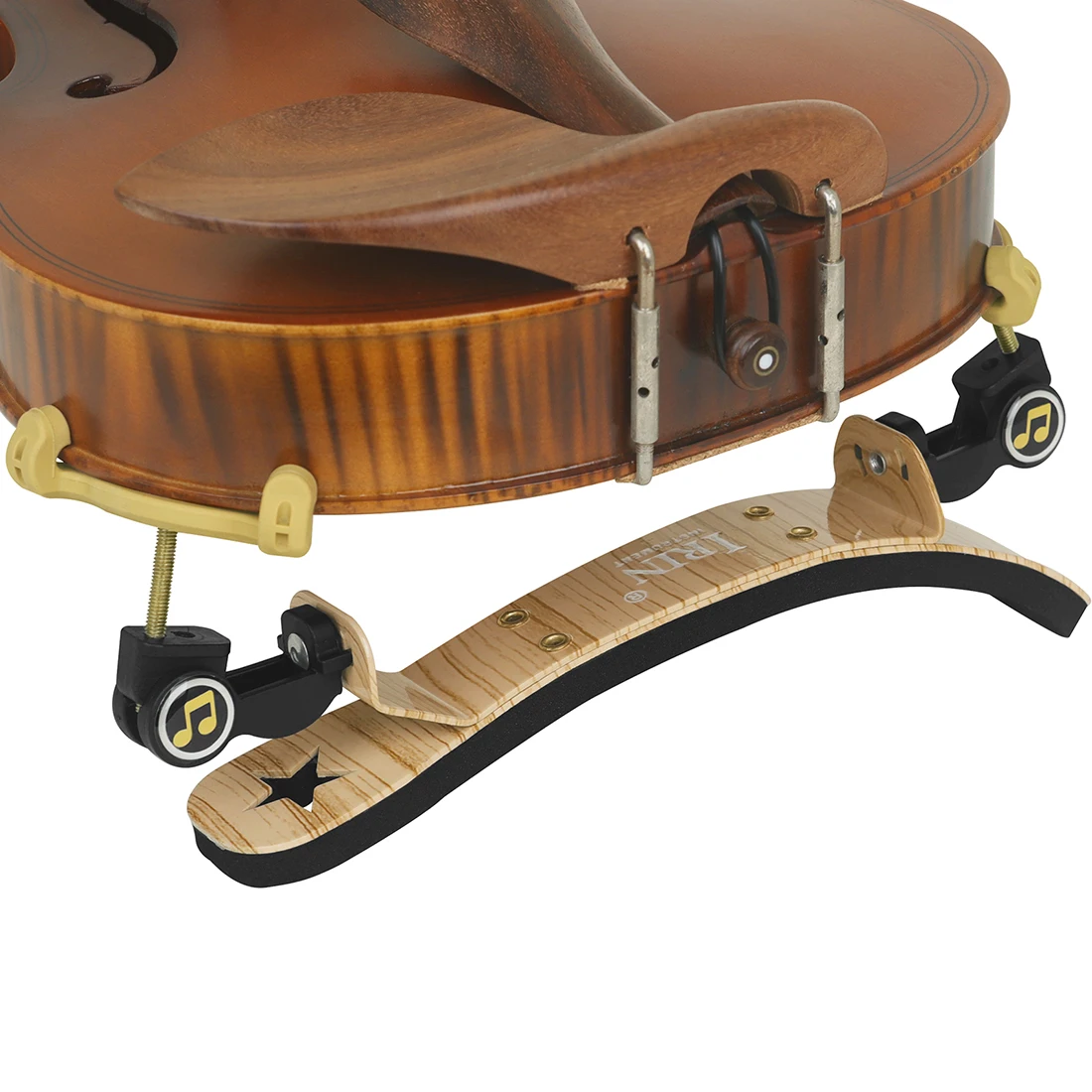 4/4 Violin Shoulder Rest 1/2 1/8 3/4 Professional Durable Silica Gel Shoulder Rest Claws Violin Pad Accessory Parts