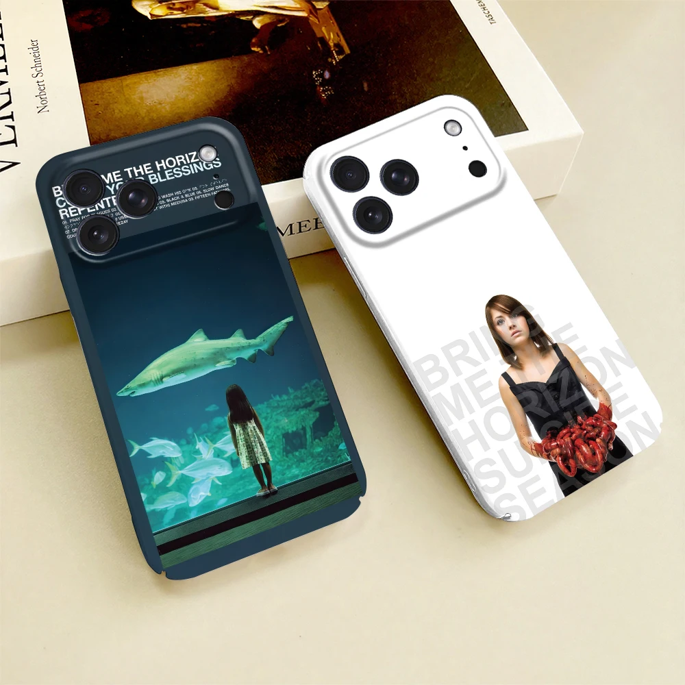 Glossy HD Hard Cover Film Shell - B-Bring Me B-BMTH Horizon Design Phone Case