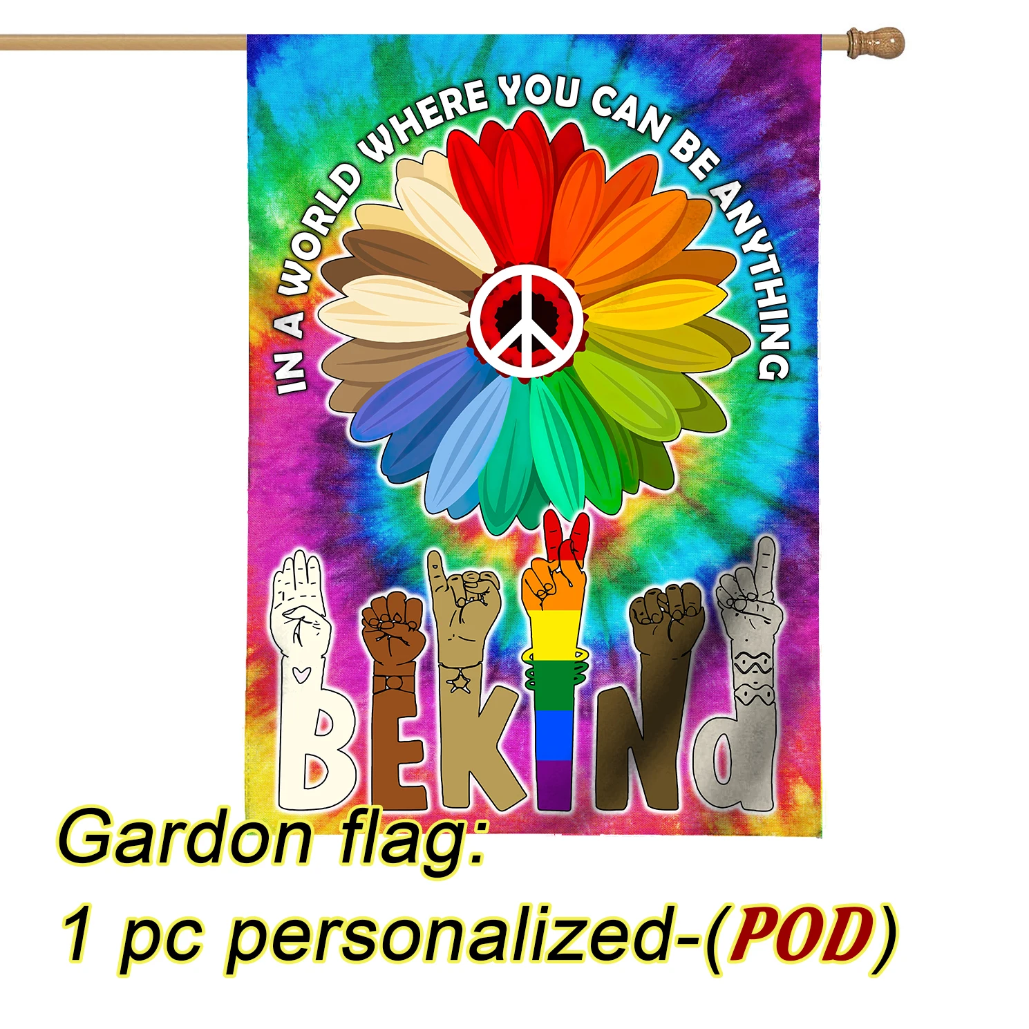 Custom Garden Flag Fall Funny Cat Dog Autunno Blue Gnome Garden Flag Halloween Witch Hocus Pocus Double Sided Con Logo Hyq-761