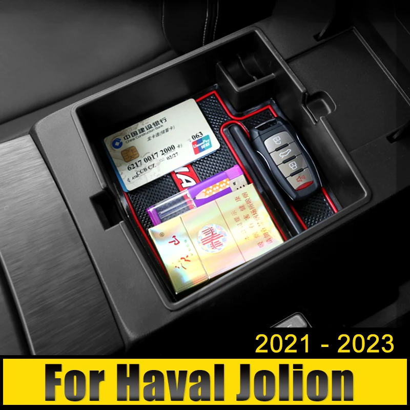 For Haval Jolion 2021 2022 2023 ABS Car Center Console Organizer Tray