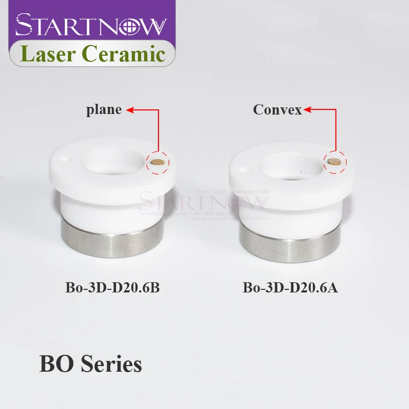 Startnow Raytools 파이버 커팅 헤드 레이저 깍지 커넥터용 세라믹 링 CKY-D18, 3D 깍지 거치대, O.D.28/32 WSX Ospri MAX
