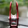 Outdoor Rock Climbing Rescue Lifting Single Fixed Pulley Rope Rappelling Tool Survival Equipment Outdoor Hiking Climbing Rope 2