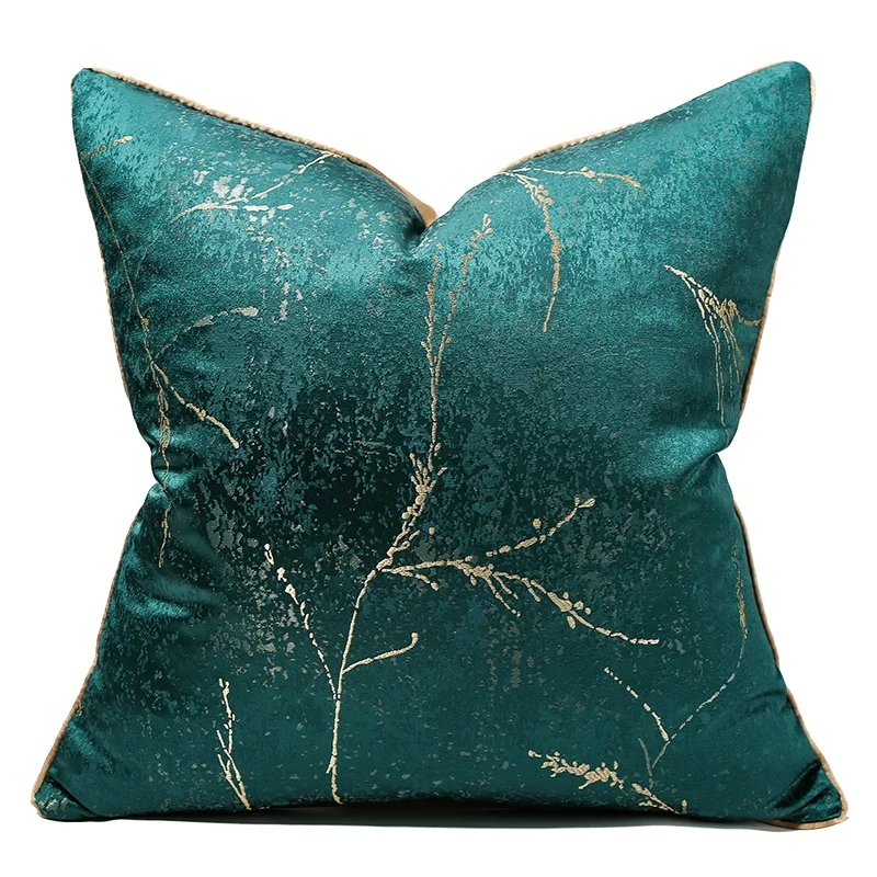 

Luxury Green Pillow Covers 18x18 inch Farmhouse Decorative Throw Pillow Covers For Home Decor Couch Sofa Bed Chair