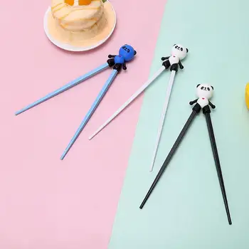 Bacchette da allenamento per bambini Panda Frog Aiutanti per bambini Bacchette Bacchette riutilizzabili Apprendimento Bacchette Aiutante per bambini