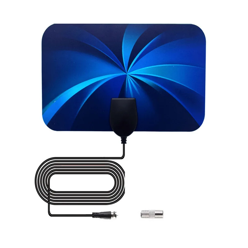 

Indoor Digital HDTV Antenna 4K 1080P For DVB-T 50 Miles Long-distance Signal Booster