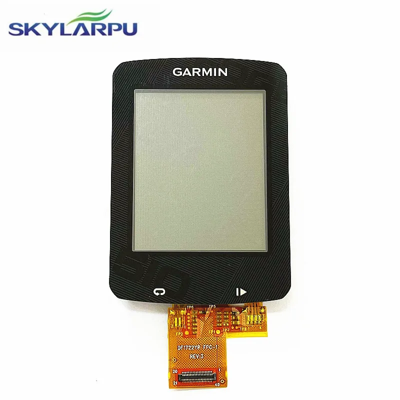 Skylarpu Tela Lcd com Touch Screen Digitalizador Cronômetro de Bicicleta Gps sem Moldura Frontal Apto para Garmin Edge 510edge 510j - Imagem 2