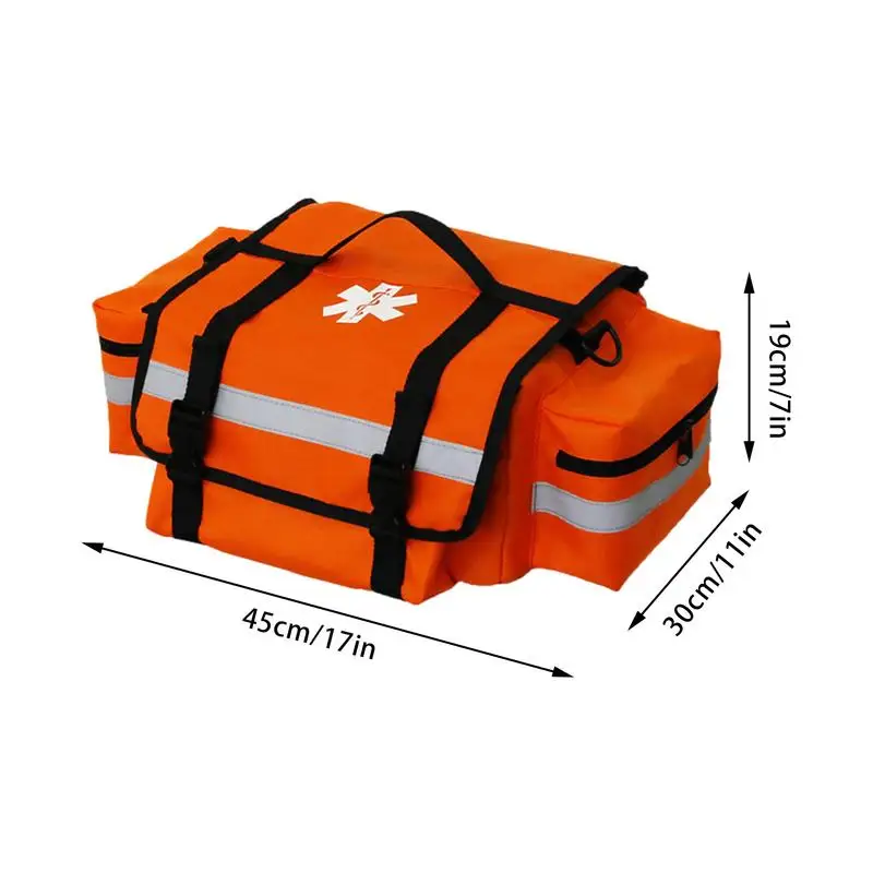 Outdoor Survival Bag 15L Reflective Work Bag Survival Bag Gear Organizer Tool Storage Container For Hunting Hiking Fishing Men 6