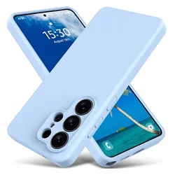 Premium Liquid Silicone Matte Slim Protective Phone Case - High Quality Cover - Galaxy S23 Ultra (YunQin)