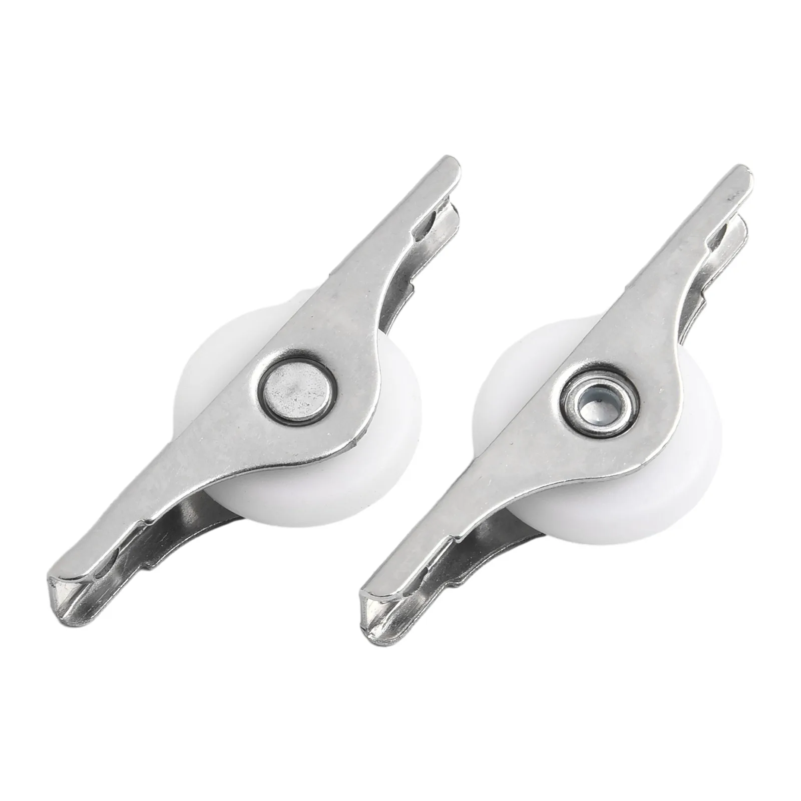Description Picture 5 of itemAccessory New Scroll Wheel Sliding Wardrobe Window Pulley Door Hardware Kitchen Plastic+stainless Steel Roller
