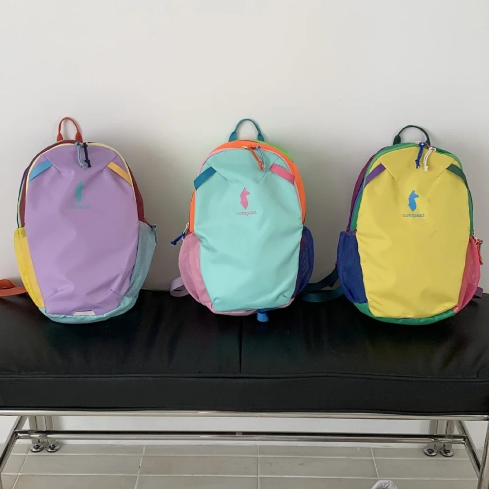 12L Children's Backpack Small Capacity Durable Fashionable Double Shoulder Bag with Alpaca Logo for School And Travel 1
