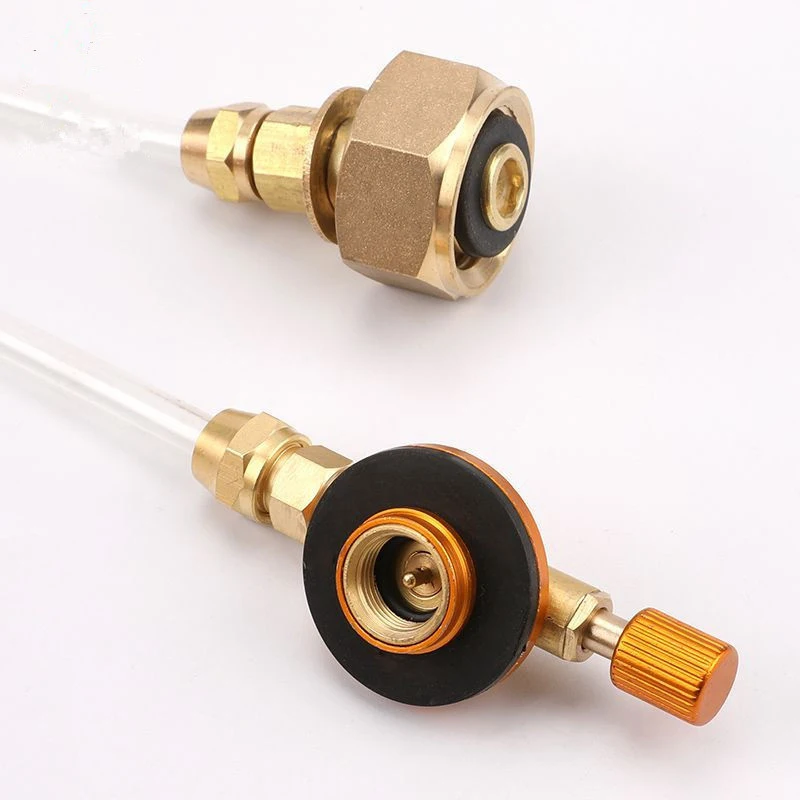 Outdoor Camping Gas Stove Propane Refill Adapter Tank Coupler Adaptor Gas Charging Accessories Equipment for Hiking Stove