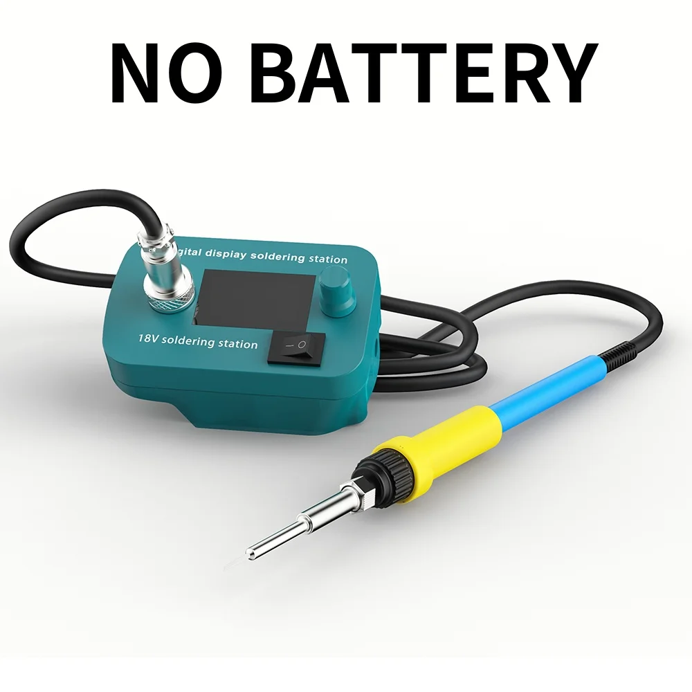 Cordless Electric Soldering Iron for Makita 14.4–18V Battery 300–510°C