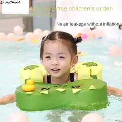 Children's Non-inflatable Swimming Ring Armpit Circle 0-3 Years Old Baby Lying Circle Life-saving Anti-side-turning Wear Type