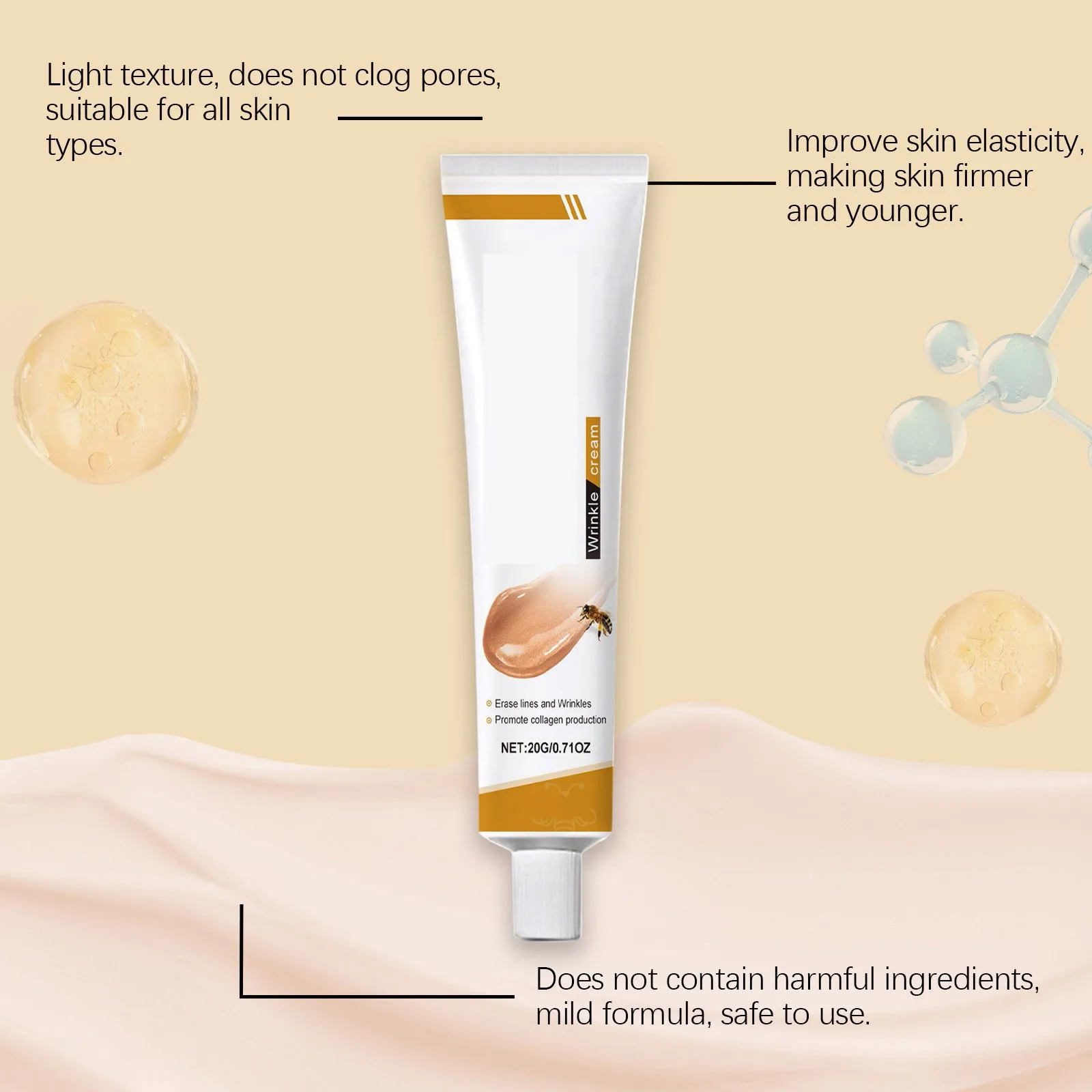 Facial Care Cream Mild Hydrating Brightening Delicate Rejuvenating And Soft Skin Care Cream Whitening Brighten Skin Gift