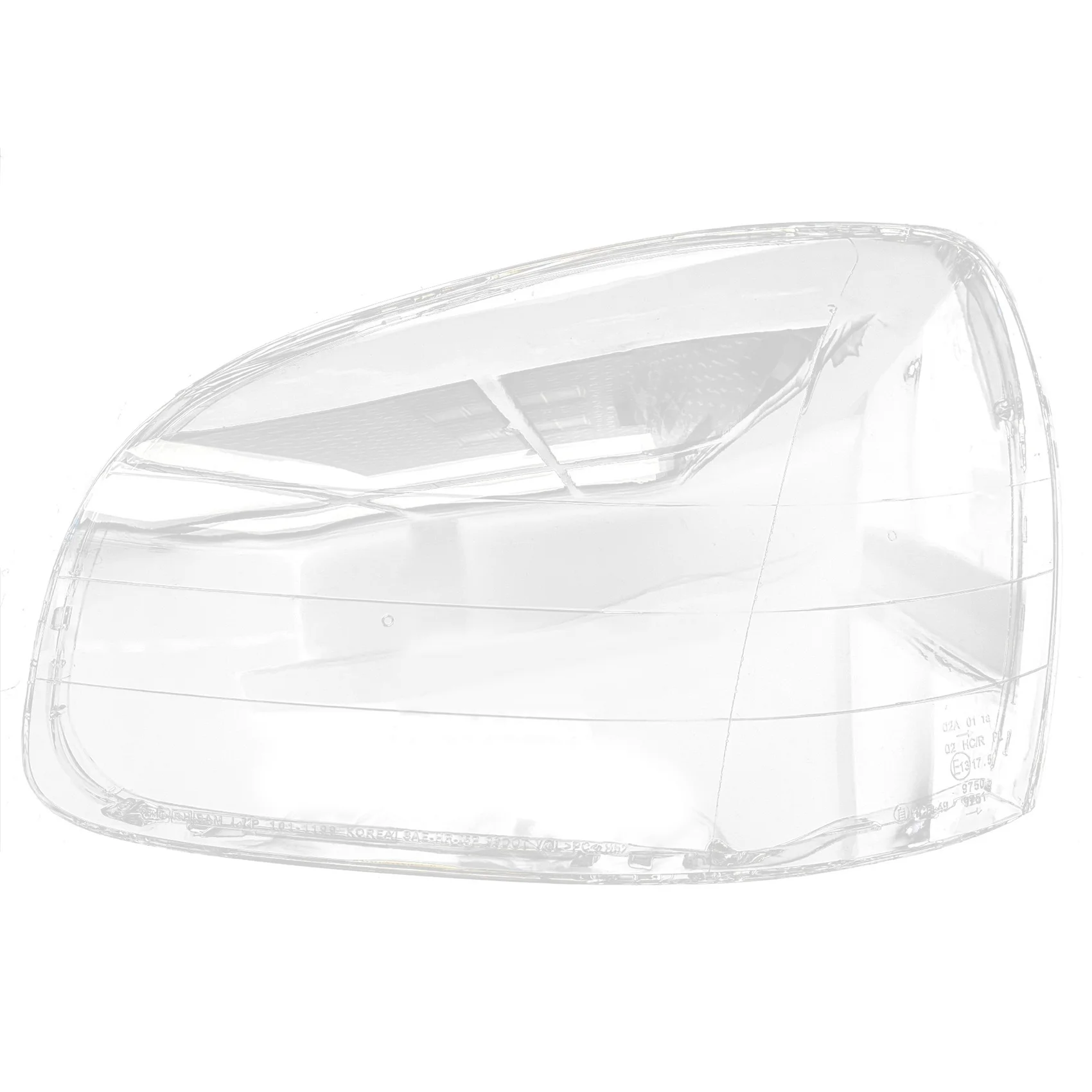 

Прозрачная крышка для автомобильной фары для Hyundai Santa Fe 2004-2007, сменная Крышка для головной лампы, оболочка