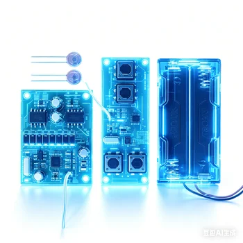 Kit Ricevitore Telecomando Wireless a 4 Canali 2.4GHz per Modellini di Auto, Barche, Carri Armati, Accessori per Telecomando Fai-da-Te