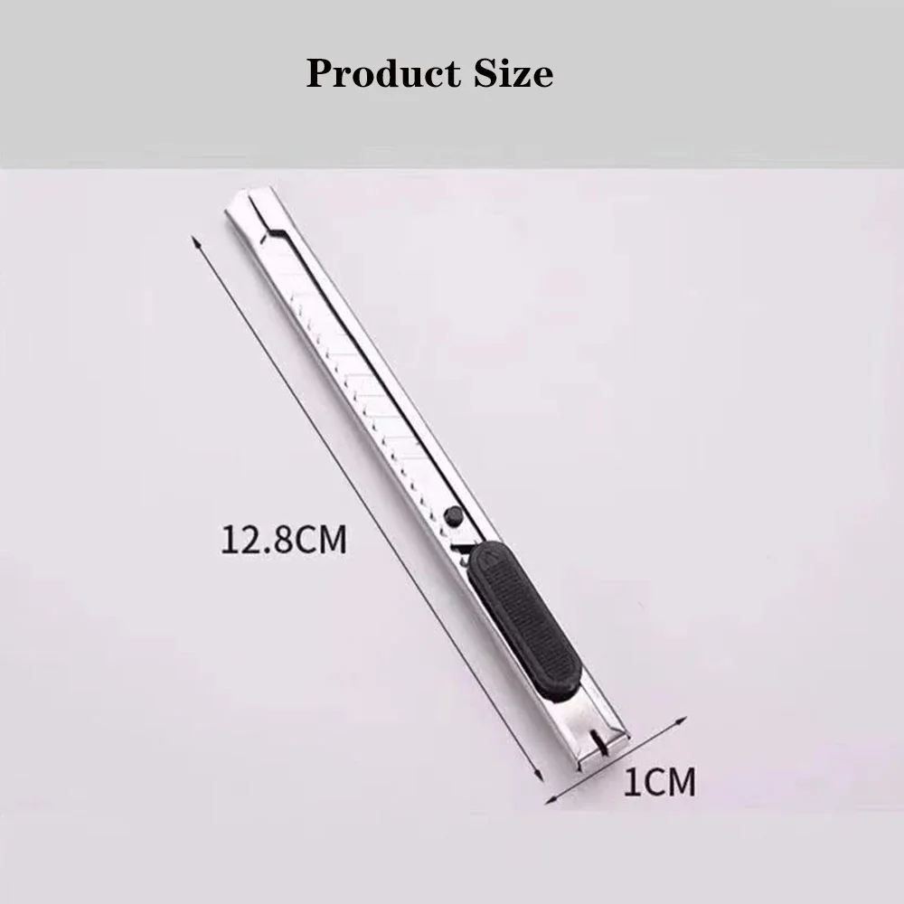 KUNAISI10PCS30 60 Degree Art Knife Carbon Steel Telescopic Knife Cutting Wallpaper