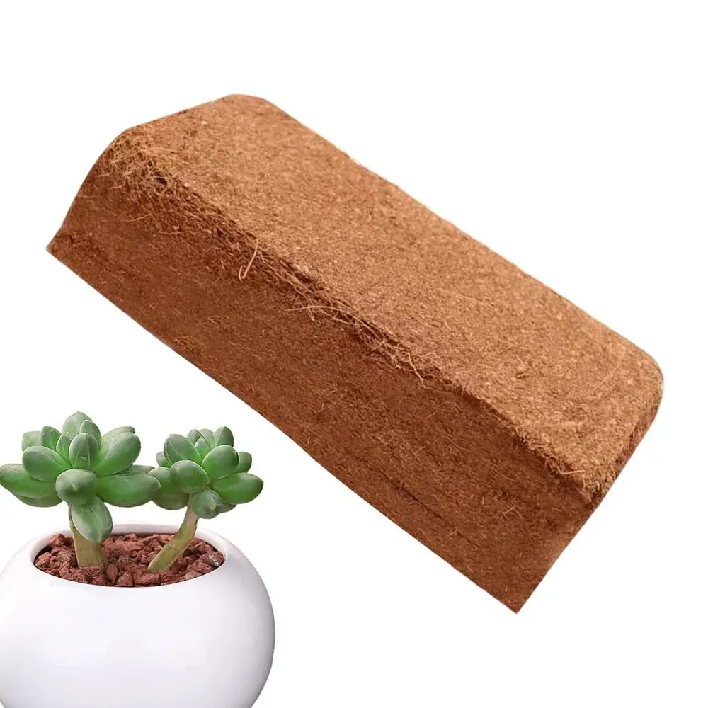 Organic Compressed Coconut Coir Brick