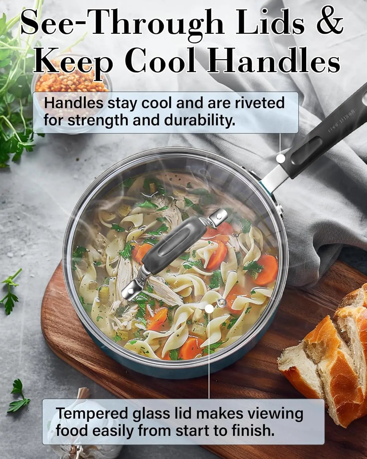 12-Piece Nonstick Cookware Set 6
