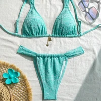 Printed Swimsuits Women Bikini Set Bandage Swimwear High-End Sexy Two-Piece Bathing Suit Women Beach Push Up Biquine Brasileiro