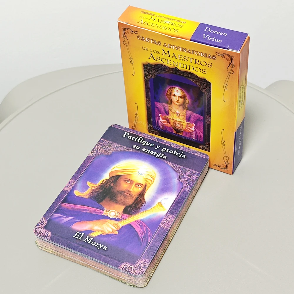 Ascended Master Oracle Deck 44 Pcs Oracle Cards In Spanish