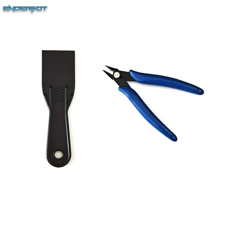 3d printer auxiliary tools oblique pliers consumables scissors / SLA resin 2 inch special tool shovel 3d printer auxiliary acces 4 piece set sla resin accessories silicon funnel metal uv resin filter cup tweezers special tool shovel for photon dlp 3d printe