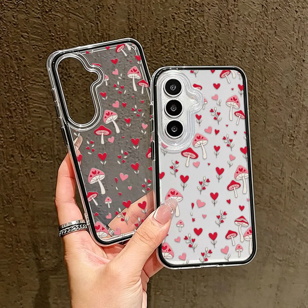 Mushroom Design Shockproof Phone Case