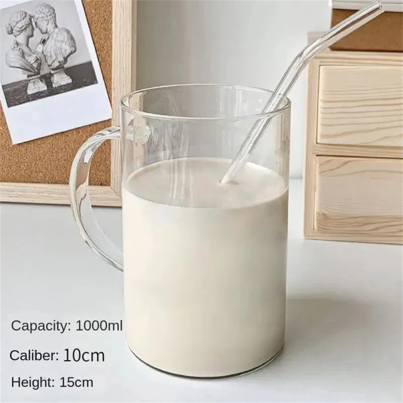 Transparent Cup for Milk Juice