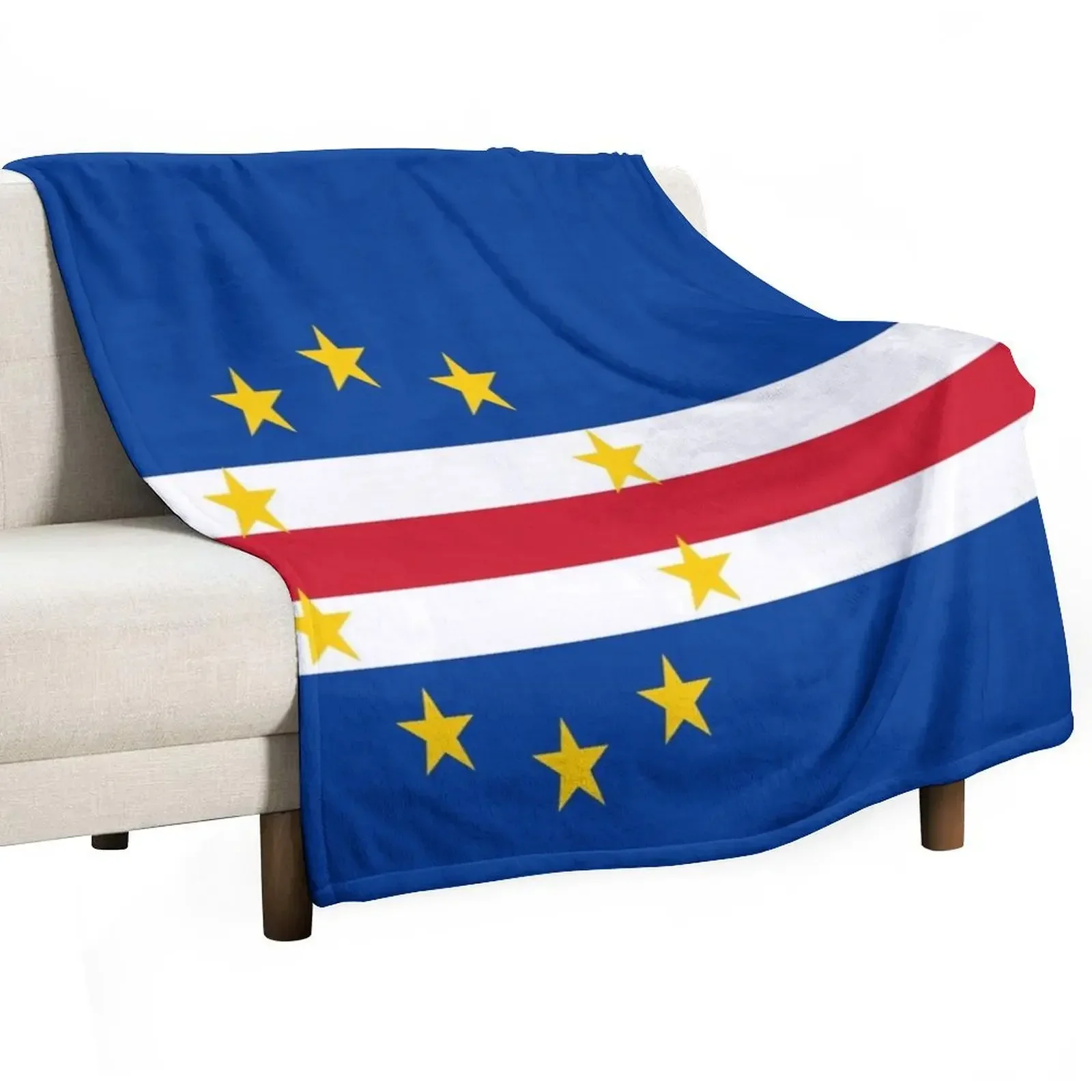 

Flag Of Cape Verde Throw Blanket Quilt Fluffys Large Thermals For Travel Blankets